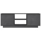 vidaXL TV-Schrank Grau 110x30x40 cm Massivholz Kiefer vidaXL TV-Schrank Grau 110x30x40 cm Massivholz Kiefer
