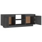 vidaXL TV-Schrank Grau 110x30x40 cm Massivholz Kiefer vidaXL TV-Schrank Grau 110x30x40 cm Massivholz Kiefer