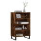 vidaXL Highboard Räuchereiche 57x35x90 cm Holzwerkstoff vidaXL Highboard Räuchereiche 57x35x90 cm Holzwerkstoff
