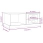 vidaXL Couchtisch Braun Eichen-Optik 90x50x35 cm Holzwerkstoff vidaXL Couchtisch Braun Eichen-Optik 90x50x35 cm Holzwerkstoff