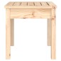 vidaXL Gartenbank 50x44x45 cm Massivholz Kiefer vidaXL Gartenbank 50x44x45 cm Massivholz Kiefer