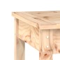 vidaXL Gartenbank 50x44x45 cm Massivholz Kiefer vidaXL Gartenbank 50x44x45 cm Massivholz Kiefer