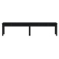 vidaXL Gartenbank 2-Sitzer Schwarz 203,5x44x45 cm Massivholz Kiefer vidaXL Gartenbank 2-Sitzer Schwarz 203,5x44x45 cm Massivholz Kiefer