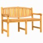 vidaXL Gartenbank 149,5x60x90 cm Massivholz Teak vidaXL Gartenbank 149,5x60x90 cm Massivholz Teak