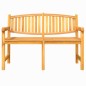 vidaXL Gartenbank 149,5x60x90 cm Massivholz Teak vidaXL Gartenbank 149,5x60x90 cm Massivholz Teak