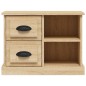vidaXL Nachttisch Sonoma-Eiche 60x35,5x45 cm vidaXL Nachttisch Sonoma-Eiche 60x35,5x45 cm