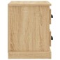 vidaXL Nachttisch Sonoma-Eiche 60x35,5x45 cm vidaXL Nachttisch Sonoma-Eiche 60x35,5x45 cm