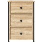 vidaXL Nachttische 2 Stk. Sonoma-Eiche 40x36x60 cm Holzwerkstoff vidaXL Nachttische 2 Stk. Sonoma-Eiche 40x36x60 cm Holzwerkstoff