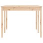 vidaXL Gartentisch 203,5x100x76 cm Massivholz Kiefer vidaXL Gartentisch 203,5x100x76 cm Massivholz Kiefer