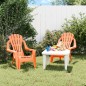 vidaXL Kinder-Gartenstühle 2 Stk. Orange 37x34x44 cm PP Holzoptik vidaXL Kinder-Gartenstühle 2 Stk. Orange 37x34x44 cm PP Holzoptik