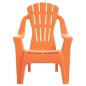 vidaXL Kinder-Gartenstühle 2 Stk. Orange 37x34x44 cm PP Holzoptik vidaXL Kinder-Gartenstühle 2 Stk. Orange 37x34x44 cm PP Holzoptik