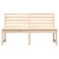 vidaXL Gartenbank 157,5 cm Massivholz Kiefer vidaXL Gartenbank 157,5 cm Massivholz Kiefer