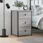 vidaXL Nachttisch Grau Sonoma 40x36x60 cm Holzwerkstoff vidaXL Nachttisch Grau Sonoma 40x36x60 cm Holzwerkstoff