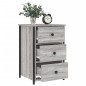 vidaXL Nachttisch Grau Sonoma 40x36x60 cm Holzwerkstoff vidaXL Nachttisch Grau Sonoma 40x36x60 cm Holzwerkstoff