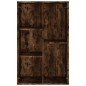 vidaXL Bücherregal/Sideboard Räuchereiche 50x25x80 cm Holzwerkstoff vidaXL Bücherregal/Sideboard Räuchereiche 50x25x80 cm Holzwerkstoff