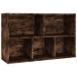 vidaXL Bücherregal/Sideboard Räuchereiche 50x25x80 cm Holzwerkstoff vidaXL Bücherregal/Sideboard Räuchereiche 50x25x80 cm Holzwerkstoff