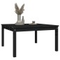 vidaXL Gartentisch Schwarz 82,5x82,5x45 cm Massivholz Kiefer vidaXL Gartentisch Schwarz 82,5x82,5x45 cm Massivholz Kiefer