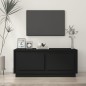 vidaXL Couchtisch Schwarz 102x50x44 cm Holzwerkstoff vidaXL Couchtisch Schwarz 102x50x44 cm Holzwerkstoff