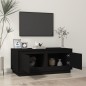 vidaXL Couchtisch Schwarz 102x50x44 cm Holzwerkstoff vidaXL Couchtisch Schwarz 102x50x44 cm Holzwerkstoff