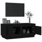 vidaXL Couchtisch Schwarz 102x50x44 cm Holzwerkstoff vidaXL Couchtisch Schwarz 102x50x44 cm Holzwerkstoff