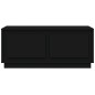 vidaXL Couchtisch Schwarz 102x50x44 cm Holzwerkstoff vidaXL Couchtisch Schwarz 102x50x44 cm Holzwerkstoff