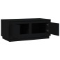 vidaXL Couchtisch Schwarz 102x50x44 cm Holzwerkstoff vidaXL Couchtisch Schwarz 102x50x44 cm Holzwerkstoff