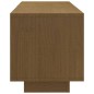 vidaXL TV-Schrank Honigbraun 110x30x33,5 cm Massivholz Kiefer vidaXL TV-Schrank Honigbraun 110x30x33,5 cm Massivholz Kiefer