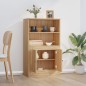 vidaXL Highboard Sonoma-Eiche 60x35,5x103,5 cm Holzwerkstoff vidaXL Highboard Sonoma-Eiche 60x35,5x103,5 cm Holzwerkstoff