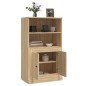 vidaXL Highboard Sonoma-Eiche 60x35,5x103,5 cm Holzwerkstoff vidaXL Highboard Sonoma-Eiche 60x35,5x103,5 cm Holzwerkstoff