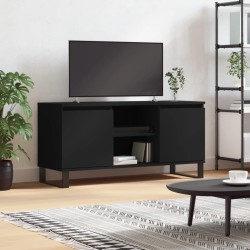 vidaXL TV-Schrank Schwarz 104x35x50 cm Holzwerkstoff