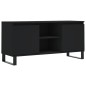 vidaXL TV-Schrank Schwarz 104x35x50 cm Holzwerkstoff vidaXL TV-Schrank Schwarz 104x35x50 cm Holzwerkstoff
