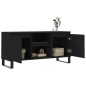 vidaXL TV-Schrank Schwarz 104x35x50 cm Holzwerkstoff vidaXL TV-Schrank Schwarz 104x35x50 cm Holzwerkstoff