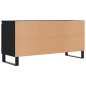 vidaXL TV-Schrank Schwarz 104x35x50 cm Holzwerkstoff vidaXL TV-Schrank Schwarz 104x35x50 cm Holzwerkstoff