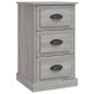 vidaXL Nachttisch Grau Sonoma 39x39x67 cm Holzwerkstoff vidaXL Nachttisch Grau Sonoma 39x39x67 cm Holzwerkstoff