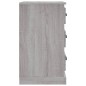 vidaXL Nachttisch Grau Sonoma 39x39x67 cm Holzwerkstoff vidaXL Nachttisch Grau Sonoma 39x39x67 cm Holzwerkstoff