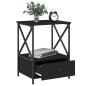 vidaXL Nachttische 2 Stk. Schwarz 50x41x65 cm Holzwerkstoff vidaXL Nachttische 2 Stk. Schwarz 50x41x65 cm Holzwerkstoff