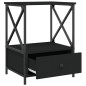 vidaXL Nachttische 2 Stk. Schwarz 50x41x65 cm Holzwerkstoff vidaXL Nachttische 2 Stk. Schwarz 50x41x65 cm Holzwerkstoff