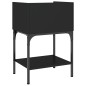 vidaXL Nachttisch Schwarz 40,5x31x60 cm Holzwerkstoff vidaXL Nachttisch Schwarz 40,5x31x60 cm Holzwerkstoff