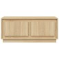 vidaXL Couchtisch Sonoma-Eiche 102x50x44 cm Holzwerkstoff vidaXL Couchtisch Sonoma-Eiche 102x50x44 cm Holzwerkstoff