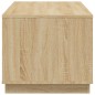 vidaXL Couchtisch Sonoma-Eiche 102x50x44 cm Holzwerkstoff vidaXL Couchtisch Sonoma-Eiche 102x50x44 cm Holzwerkstoff