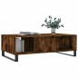 vidaXL Couchtisch Räuchereiche 104x60x35 cm Holzwerkstoff vidaXL Couchtisch Räuchereiche 104x60x35 cm Holzwerkstoff