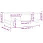 vidaXL Couchtisch Räuchereiche 104x60x35 cm Holzwerkstoff vidaXL Couchtisch Räuchereiche 104x60x35 cm Holzwerkstoff