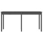 vidaXL Gartentisch Grau 159,5x82,5x76 cm Massivholz Kiefer vidaXL Gartentisch Grau 159,5x82,5x76 cm Massivholz Kiefer