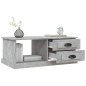 vidaXL Couchtisch Betongrau 90x50x35 cm Holzwerkstoff vidaXL Couchtisch Betongrau 90x50x35 cm Holzwerkstoff