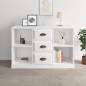 vidaXL Sideboard Weiß 104,5x35,5x67,5 cm Holzwerkstoff vidaXL Sideboard Weiß 104,5x35,5x67,5 cm Holzwerkstoff