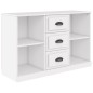vidaXL Sideboard Weiß 104,5x35,5x67,5 cm Holzwerkstoff vidaXL Sideboard Weiß 104,5x35,5x67,5 cm Holzwerkstoff