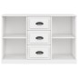 vidaXL Sideboard Weiß 104,5x35,5x67,5 cm Holzwerkstoff vidaXL Sideboard Weiß 104,5x35,5x67,5 cm Holzwerkstoff