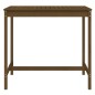 vidaXL Gartentisch Honigbraun 121x82,5x110 cm Massivholz Kiefer vidaXL Gartentisch Honigbraun 121x82,5x110 cm Massivholz Kiefer