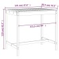 vidaXL Gartentisch Honigbraun 121x82,5x110 cm Massivholz Kiefer vidaXL Gartentisch Honigbraun 121x82,5x110 cm Massivholz Kiefer