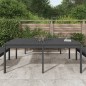 vidaXL Gartentisch Grau 203,5x100x76 cm Massivholz Kiefer vidaXL Gartentisch Grau 203,5x100x76 cm Massivholz Kiefer